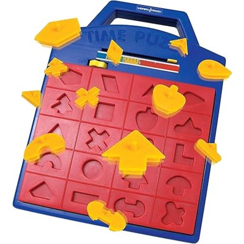 Winning Fingers Shape Toy Puzzle Game – Pop Up Board Game with Shape Puzzles - Two Players Concentration Games Puzzle Board Matching Game - Educational Toy for Kids 3 Years and Older