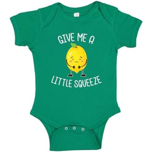 Give Me A Little Squeeze Lemon Baby One Piece Bodysuit Or Toddler Shirt Cute Lemon Baby Outfit