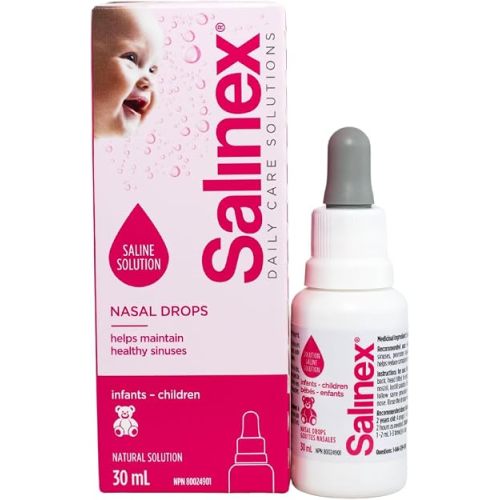 Salinex Saline Nasal Drops for Infants & Children, 30 mL