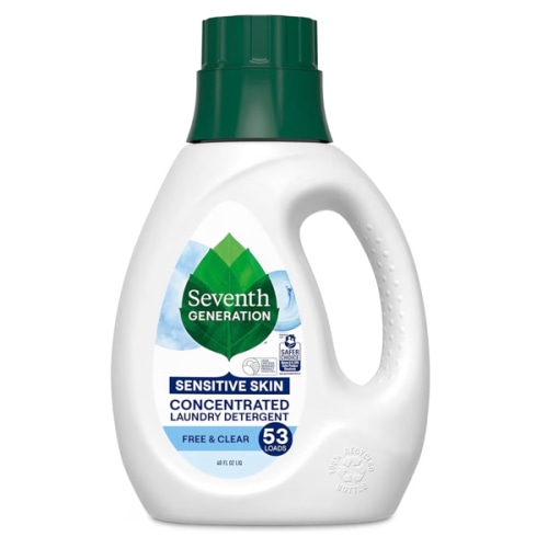 Seventh Generation Concentrated Laundry Detergent Liquid Free & Clear Fragrance Free 40 oz