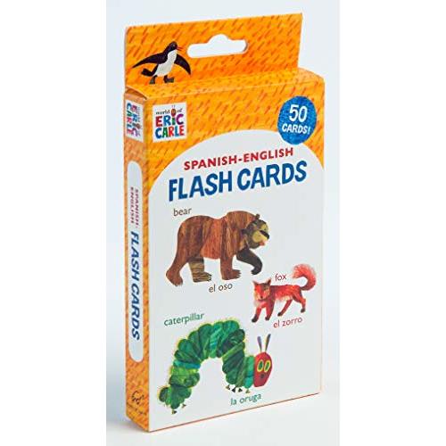 Chronicle Books, Flash Cards Eric Carle Spanish English