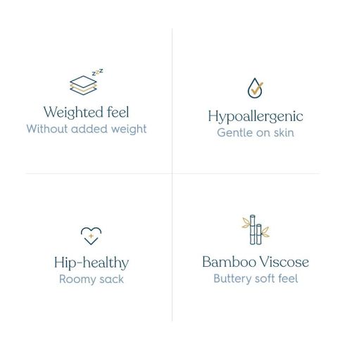 HALO Innovations Supersoft Rayon from Bamboo Sleepsack Wearable Blanket