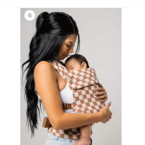 PREORDER-The Monarch Carrier - Mocha Check (estimated to ship by July – Mabē