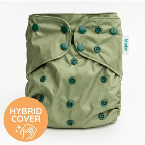 Solid Color: NEW Essentials Hybrid Wipeable Diaper Cover