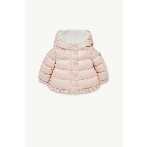 Light Pink Tazui Hooded Down Jacket - Outerwear for Children | Moncler US