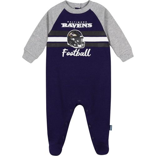 Gerber NFL unisex-baby Nfl Team Footed Coverall