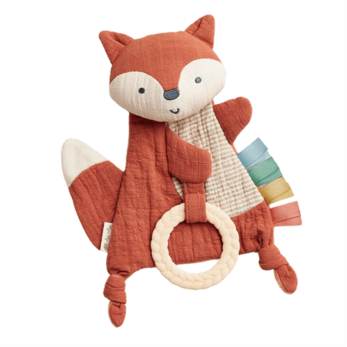 Bitzy Crinkle Fox Sensory Toy