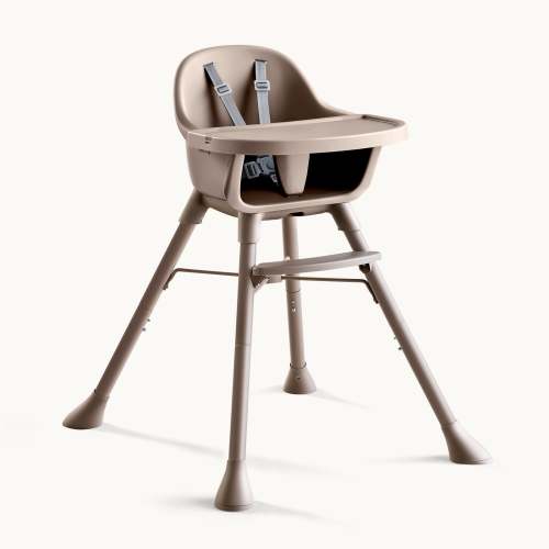 Harppa Caspio Lite 2-in-1 Baby High Chair & Toddler Chair | BPA-Free 2-Position Tray, Wipe-Clean Seat & 5-Point Harness