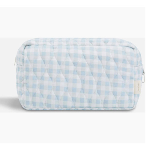 Toiletry Pouch Picnic Gingham Blue