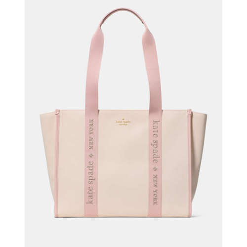 Kip Canvas Large Tote | Kate Spade Outlet