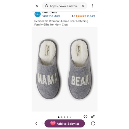 Women's Classic Mama Bear Slipper