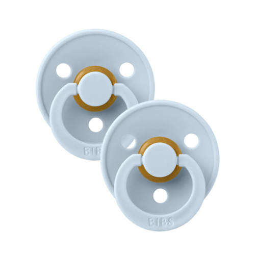 Blue 2 Pack BIBS Dummy - Baby Accessories - Purebaby - Purebaby