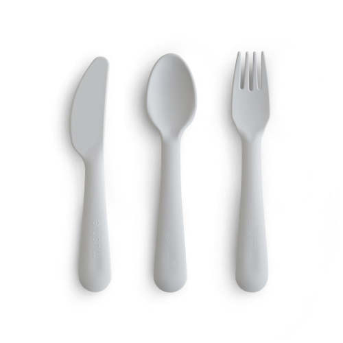 Dinnerware Cutlery Set (Cloud) – Mushie
