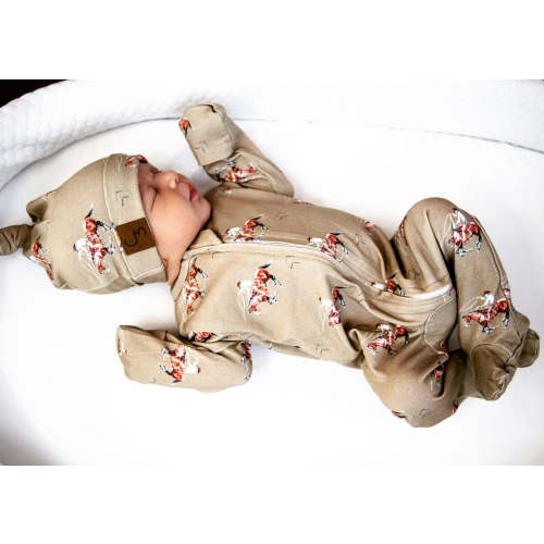 Roper Footed Jammies – Cowkid Clothing Company
