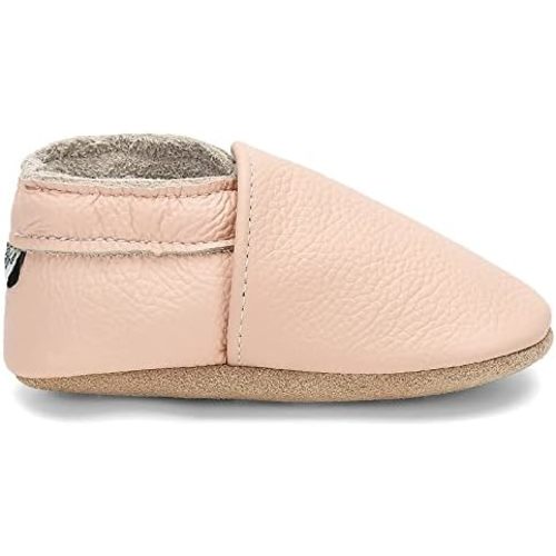 OWLOWLA Soft Sole Baby Shoes Leather Baby First Walking Crib Shoes Slip-on Baby Moccasins Infant Toddler Pre-Walker Shoes for Boy Girl