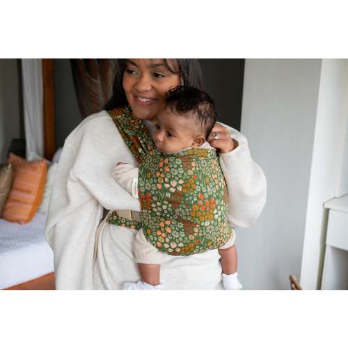 Newborn Baby Carrier | Woven Sprout Carrier 7-24 lbs | hope&plum