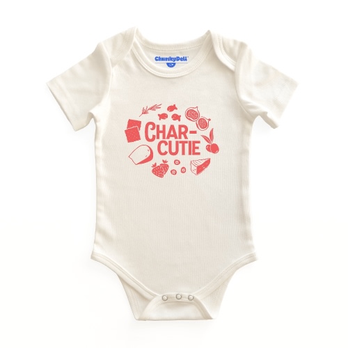 Char-cutie Baby Bodysuit | 100% Cotton and Machine Washable – Chunky Deli