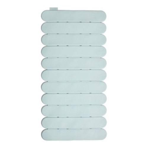 Munchkin Soft Spot Cushioned Bath Shower Mat with Built-In Suction to Prevent Slips - Slate
