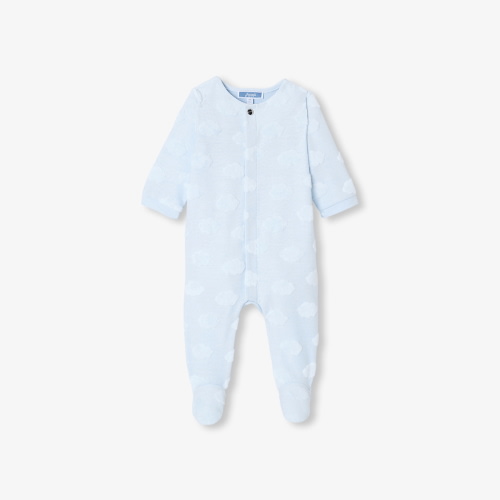 Baby boy jersey pyjamas - Pale blue | Jacadi Paris