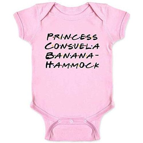 Pop Threads Princess Consuela Banana-Hammock Funny 90s TV Show Infant Baby Boy Girl Bodysuit