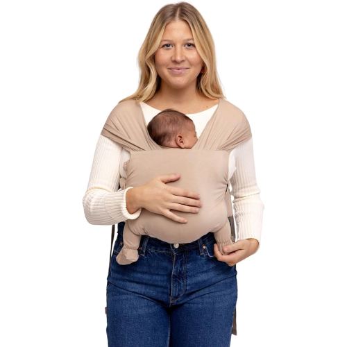 WildBird - Aerial Buckle Wrap - Recommended for Babies 7 to 15lbs (Tested up to 25lbs). - for Moms, Dads & Caregivers - CloudBlend™ Fabric - L-4XL - Desert Lark