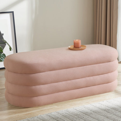 Mercer41 Rilie Upholstered Storage Ottoman & Reviews | Wayfair