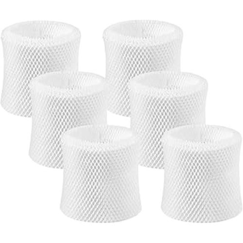 Humidifier Replacement Filter Compatible with Canopy Bedside and Nursery Humidifier,Made with Wood Pulp, Paper Filter, 6-Pack