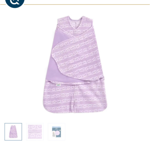 Heartline Micro-Fleece Baby Swaddle | HALO