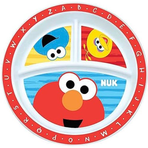 NUK Sesame Street Plate 1 Count (Pack of 1)