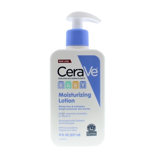 CeraVe Baby Moisturizing Lotion, Fragrance Free, 8oz
