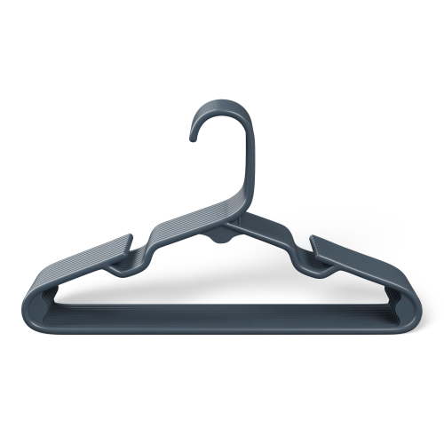 Mainstays Kids Plastic Children's Clothing Hangers, Dark Blue, 10 Pack