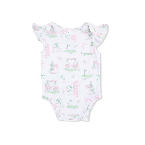Pretty Golf - Ruffle Sleeve Bodysuit