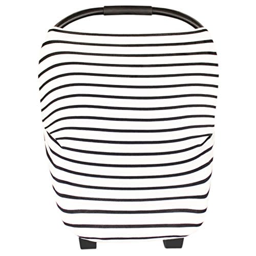 Copper Pearl Multi-Use Cover: Car Seat Covers, Nursing Cover, and Stroller Cover for Sun - Stretchy Fabric, All-Season Use, Stylish Designs, Easy Access for Moms - City