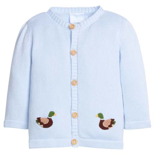 Crochet Cardigan - Mallard