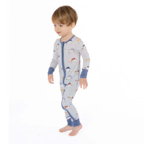 Baseballs Playing Baseball - Convertible Romper (6-12m)