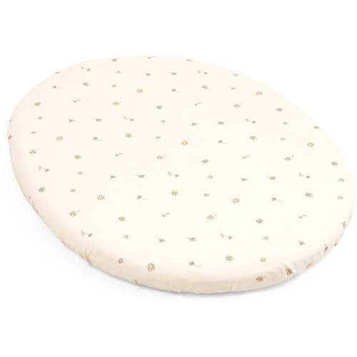Stokke Sleepi Mini Fitted Sheet V3 - Cream (Organic)