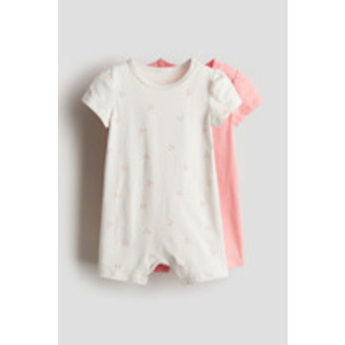 H&M 2-pack Cotton Jersey Jumpsuits