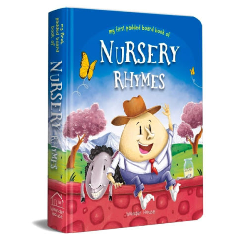 Nursery Rhymes Board Book: Illustrated Classic Nursery Rhymes (My First Book series)