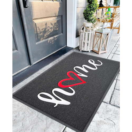 iOhouze Doormat Welcome Mat 30"x17.5" Outdoor Mat Non-Slip Front Door Mat Funny Home Mat Easy Clean Indoor Door Mat for Garage Yard Patio High Traffic Areas