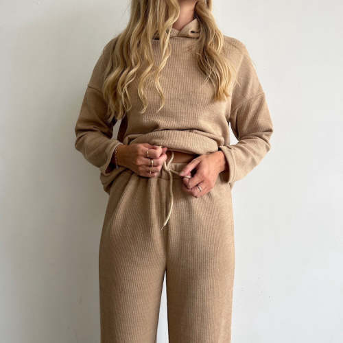 Sofia 2 Pcs Sweatsuit, Apricot