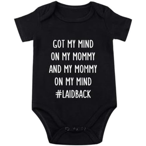 Got My Mind On My Mommy Bodysuit I Love Mommy Bodysuit Mamas Boy Baby Clothes Mommys Baby Clothes