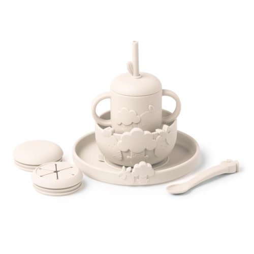 Grow By Annabel Karmel Feeding Set Warm Stone