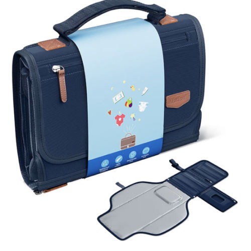Amazon.com: Alatino Portable Diaper Changing Pad for Baby, Detachable Travel Changing Pad with Baby Wipes Pocket, Gifts for Baby Shower, Newborn Girls and Boys (Royal Blue)