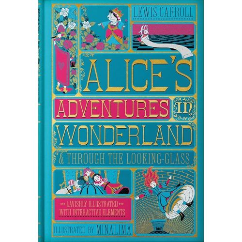 Alice's Adventures in Wonderland (MinaLima Edition): (Illustrated with Interactive Elements) Hardcover – Illustrated, October 29, 2019