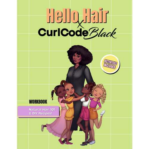 Hello Hair x Curl Code Black Workbook