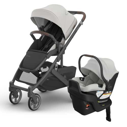 UPPAbaby Cruz V3 + Aria V2 Travel System Bundle - Savannah / Savannah