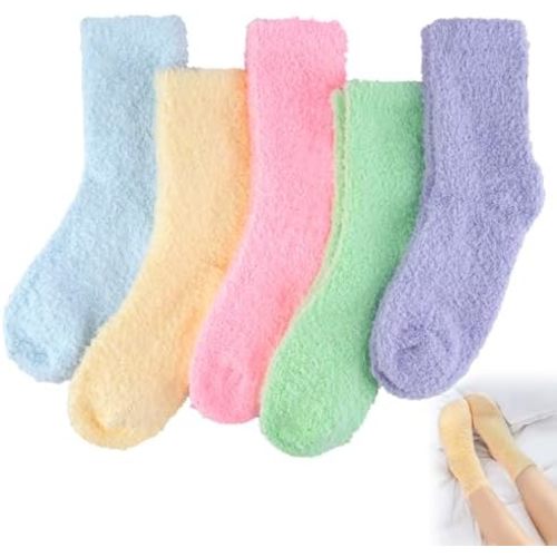 5 Pairs Fluffy Socks