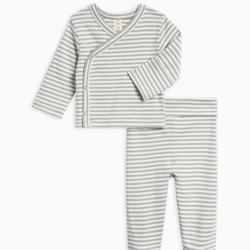 Riley 2 Piece Kimono Wrap Top and Pant Set