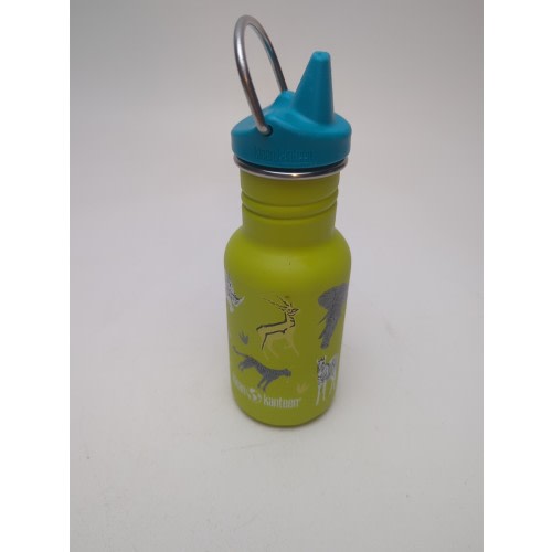 Klean Kanteen Classic Narrow Kids Sippy Bottle 12oz Brushed Stainless Steel Cup