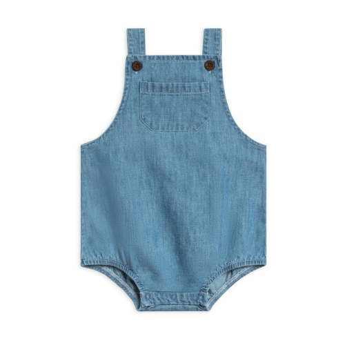 Organic Baby & Kids Noe Chambray Bubble Overall: 0-3M